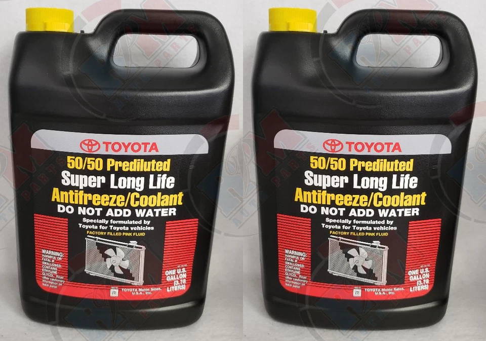 Toyota Scion Genuine Super Long Life Antifreeze Coolant Pink 1 Gallon