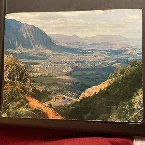 Windwärts Oahu von Pali Nu•Nui natürliche Farbe extra große Postkarte Hawaii - Bild 1 von 2