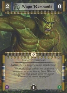 Legend of the Five Rings L5R CCG CoM Coils of Madness Naga Remnants Full Bleed - Picture 1 of 1