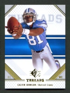 2009 SP Threads #15 Calvin Johnson Detroit LIONS Mint - Bild 1 von 2
