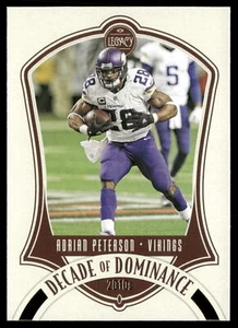 2021 Panini Legacy #DD-19 Adrian Peterson Decade of Dominance - Picture 1 of 2