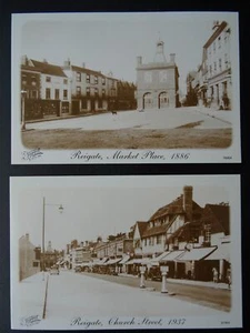 Surrey 2 x REIGATE Reproduktion Postkarten 1886 bis 1937 von Frith - Bild 1 von 4