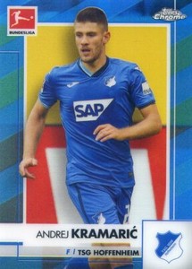 2020-21 TOPPS CHROME BUNDESLIGA BLUE REFRACTOR #/150 ANDREJ KRAMARIC NO. 46