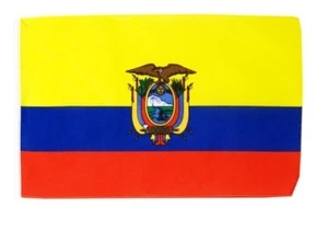 Ecuador Banner ecuadorianische Fahnen Flaggen 30x45cm - Picture 1 of 1
