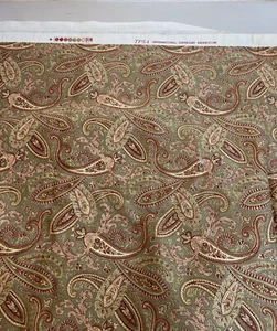 5th Avenue Covington TPSA Paisley Print Upholstery Fabric 5 Yards X 41” - Picture 1 of 2