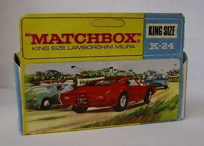 Repro Box Matchbox King Size K-24 Lamborghini Miura - Bild 1 von 2