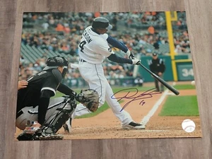 Austin Jackson Signed 11x14 Photo File COA Detroit Tigers Mariners Indians Cub B - Picture 1 of 2