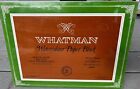 Bloc de papier aquarelle Whatman 140 lb dix feuilles 14" x 20" vintage non ouvert