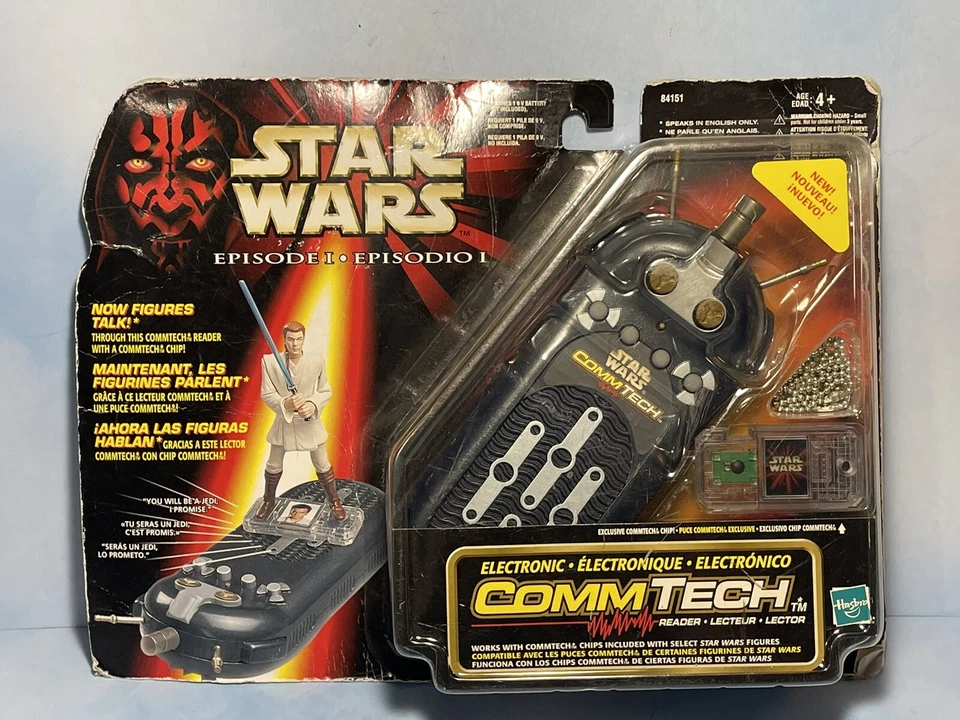 Star Wars 1998 - CommTech Chip Reader Electronic Episode 1 New Sealed Vintage - Image 1 of 1