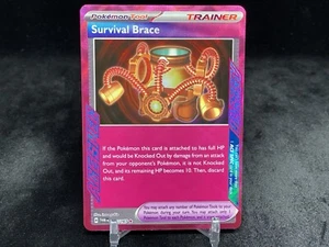 SURVIVAL BRACE 164/167 ACE SPEC HOLO RARE POKEMON TCG: SV06 -TWILIGHT MASQUERADE - Picture 1 of 2