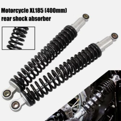 Suspensión amortiguador aire moto 15,75"" 400 mm para Honda XL125 XL185 Foto 1 de 4