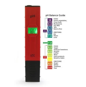 Digital pen PH Meter Tester Pocket Aquarium Pool Water Wine Urine LCD PH-107 A78 - Picture 1 of 1