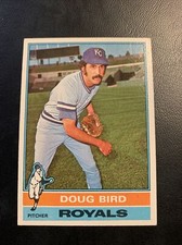 #96 Doug Bird Kansas City Royals￼   1976 Topps Cb22