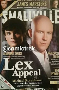 Cubierta de Tom Welling Clark y Lex de la revista oficial Smallville #13 VARIANTE PX - Imagen 1 de 1