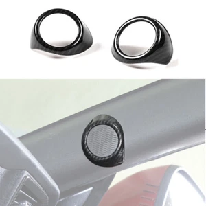 Anillo decorativo interior de fibra de carbono pilar A para Ford Mustang 2015+ - Imagen 1 de 9