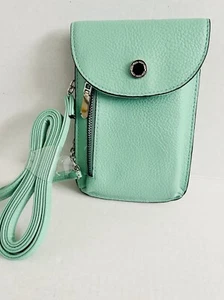NWT Apt. 9 Crossbody Wallet Phone Purse Mint Green - Picture 1 of 3
