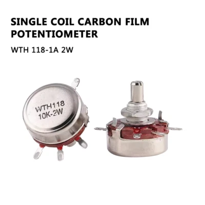 WTH118-2W Adjustable Carbon Film Potentiometer 1K 2K2 4K7 10K 22K 47K 470K Ohm - Bild 1 von 4
