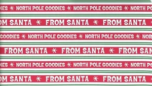 Hallmark Wrapping Paper Christmas From Santa Messages Jumbo Roll 90 sq ft - Picture 1 of 5