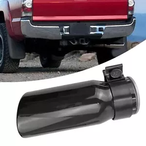 Punta de escape cromada negra para Toyota Tacoma 2005-2022 ∫ - Imagen 1 de 9