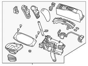 Genuine GM Gear Shift Assembly 92286262 - Picture 1 of 2
