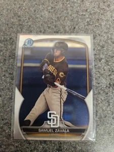 2023 Bowman Draft Baseball Samuel Zavala Base Chrome - Picture 1 of 2