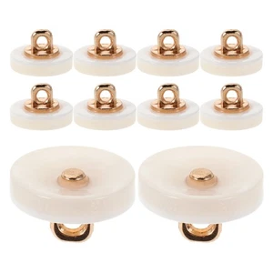 50 Pezzi Bottoni in Lega di Resina Bottoni Decorativi Rotondi per Abbigliamento Donna - Foto 1 di 19