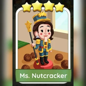 1 x Ms Nutcracker (⭐⭐⭐⭐) Set - 16 -Mono_poly_ Go sticker (Fast sending) - Picture 1 of 1