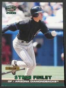 Steve Finley 2000 Pacific Green Parallel #20 (38/99) Arizona Diamondbacks - Picture 1 of 2