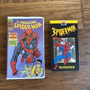 Spider-Man: The Origin of Spider-Man/ The Kilowatt Kaper (VHS) + FREE BONUS!! - Picture 1 of 3