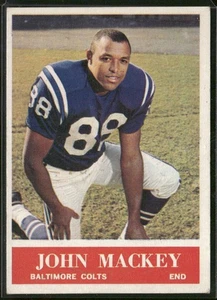 1964 Philadelphia #3 John Mackey VG (wax/wrinkle) - Picture 1 of 2