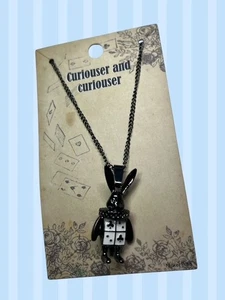 Alice im Wunderland Halskette weißes Kaninchen - Bild 1 von 3