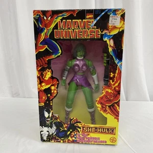 She-Hulk 10" Figur (Marvel Universe Deluxe, ToyBiz) Sealed - Bild 1 von 5