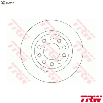 2x BRAKE DISC DF8070 FOR ALFA ROMEO FIAT 55283099 940B4.000/A4.000/B5.000 2.0L - Image 1 of 4