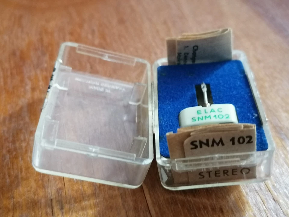 Aguja Original Elac SNM / SMM 102 - KST 12 / KST 102 - PE 184 MST - NOS Foto 1 de 4