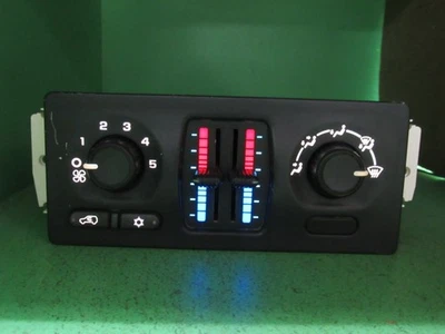 10370033 SILVERADO TAHOE SIERRA YUKON AC MANUAL CLIMATE CONTROL LED REBUILT 3228 - Image 1 of 4