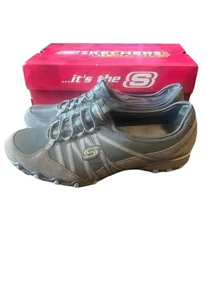 Zapatos sin cordones para mujer Skechers 21140 Bikers Dream Come True gris carbón talla 11 Foto 1 de 4