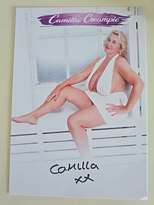 CAMILLA CREAMPIE XL A5  Autograph Signiert Signed Original Erotik Model   - Bild 1 von 2