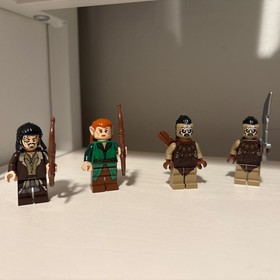 Lego Hobbit 79016 Attack On Lake Town- Minifigures, (Missing Bain Son Of Bard)