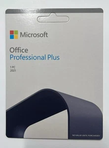 Microsoft Office 2021 professional plus karta dla systemu Windows 10-11 nie dla komputerów Mac - Zdjęcie 1 z 1