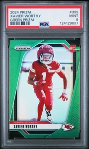 Panini Prizm 2024 - Rookies Xavier Worthy #399 Green Prizm (RC) - Imagen 1 de 2