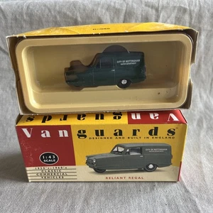 Vanguards 1/43 Scale VA22002 Reliant Regal City Of Nottingham Water Department - Picture 1 of 11