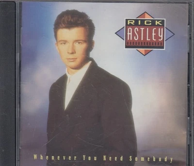RICK ASTLEY "Whenever You Need Somebody" CD-Album - Bild 1 von 2