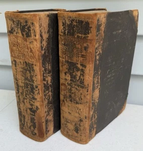 1844 1st Edition M’Culloch’s Universal Gazetteer Dictionary Vols. I & II - Picture 1 of 18