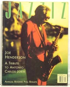 JAZZIZ MAGAZINE JOE HENDERSON ANTONIO CARLOS JOBIM TRIBUTE READERS POLL RARE '95 - Imagen 1 de 1