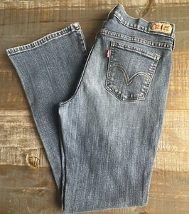 Levi's Jeans 515 Boot Cut Red Size 8 M 29x32 Stretch - Picture 1 of 14