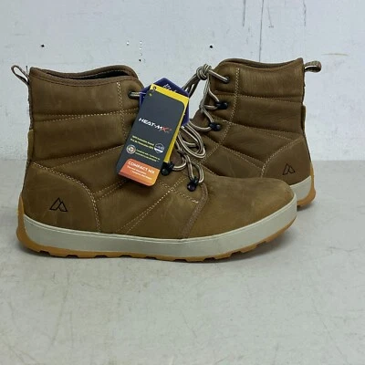 Alpine Design x Kamik Men's Ezra Tan Winter Boots with Durable AD21MCW007-TAN - Image 1 of 4