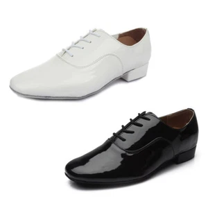 Brandneu Modern Kinder Herren Ballsaal Latein Tango Tanzschuhe Salsa Absatz 703 - Bild 1 von 12
