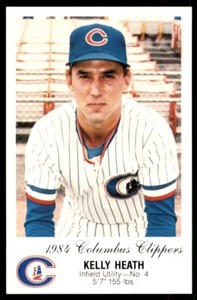 1984 Columbus Clippers Police Kelly Heath (H) Columbus Clippers #NNO