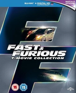 Fast And Furious 1-7 (Box Set) (Blu-ray, 2015) - New & Sealed - Picture 1 of 1