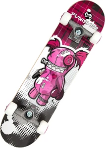 Girls Skateboard Complete with 31.5" X 7.75" Double Kick Concave Deck Canadian M - Picture 1 of 3